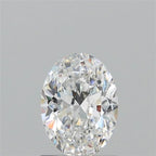 Diamante Naturale Taglio Ovale 1ct VG/EX E VVS2 - GIA - 7.65x5.68x3.28mm