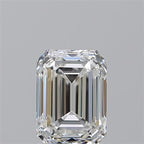 Diamante Naturale Taglio Smeraldo 1.51ct VG/EX F VVS2 - GIA - 7.35x5.38x3.75mm