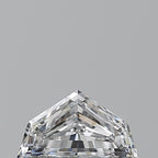 Diamante Naturale Taglio Scudo 0.37ct EX/VG D IF - GIA - 6.31x3.61x2.46mm
