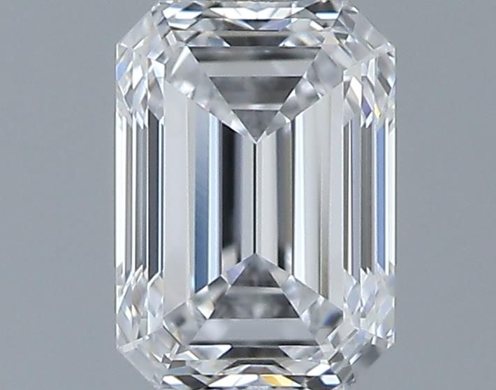 Diamante Naturale Taglio Smeraldo 0.42ct VG/VG D VVS1 - GIA - 4.95x3.53x2.41mm