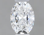 Diamante Naturale Taglio Ovale 0.29ct VG/EX E VVS2 - GIA - 5.14x3.69x2.39mm