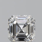 Diamante Naturale Taglio Asscher 0.7ct G/EX F VS1 - GIA - 4.89x4.87x3.24mm