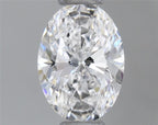 Diamante Naturale Taglio Ovale 0.47ct VG/EX E VVS1 - GIA - 6.04x4.32x2.75mm