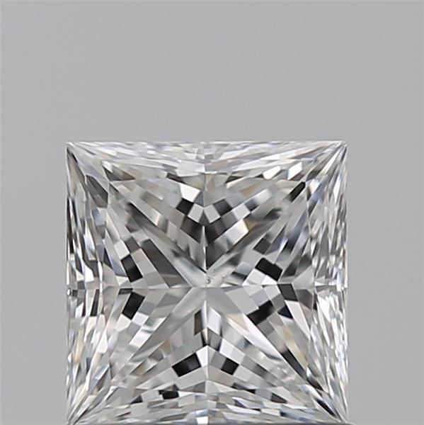 Diamante Naturale Taglio Princess 1.01ct EX/VG E VS1 - GIA - 5.6x5.47x3.91mm