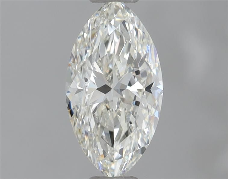 Diamante Naturale Taglio Marquise 0.5ct G/EX J IF - GIA - 7.63x3.98x2.62mm