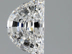 Diamante Naturale Taglio Mezzaluna 0.92ct VG/EX E VVS2 - GIA - 7.02x4.81x3.33mm