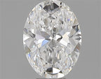 Diamante Naturale Taglio Ovale 0.32ct G/EX E VVS1 - GIA - 5.31x3.89x2.43mm