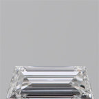 Diamante Naturale Taglio Trapezio 0.31ct VG/VG D VS1 - GIA - 6.98x2.66x1.78mm