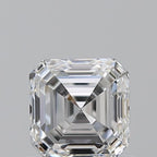 Diamante Naturale Taglio Asscher 0.8ct EX/EX F VVS1 - GIA - 5.11x5.04x3.37mm