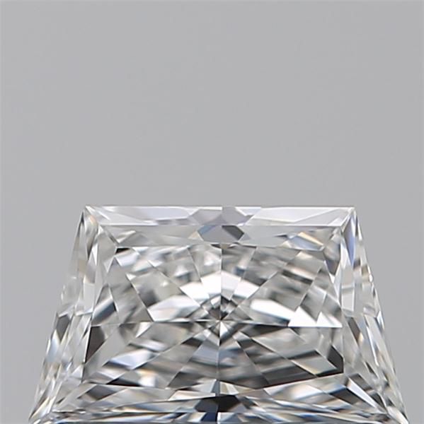 Diamante Naturale Taglio Trapezio 0.51ct G/EX E VVS1 - GIA - 6.61x3.85x2.59mm