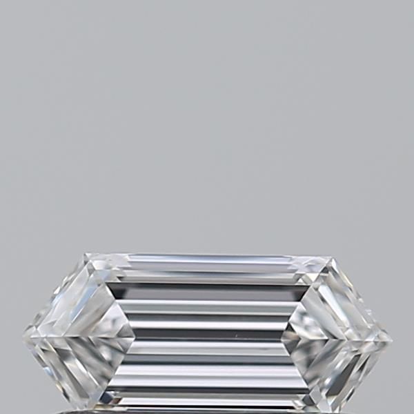 Diamante Naturale Taglio Esagonale 0.32ct VG/EX D VS1 - GIA - 6.67x3.01x1.86mm