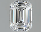 Diamante Naturale Taglio Smeraldo 0.56ct EX/EX D VS2 - GIA - 5.47x3.92x2.66mm