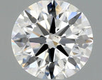 Diamante Naturale Taglio Brillante 0.4ct EX/VG/EX D VS2 - GIA - 4.71x4.67x2.9mm