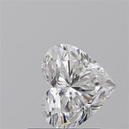 Diamante Naturale Taglio Cuore 0.9ct EX/EX D IF - GIA - 5.84x6.76x3.94mm
