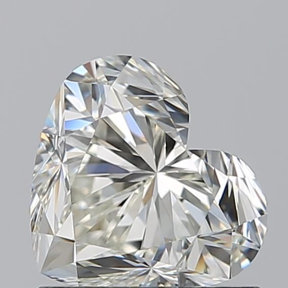Diamante Naturale Taglio Cuore 0.91ct VG/VG J IF - GIA - 5.7x6.55x4.18mm