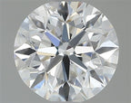 Diamante Naturale Taglio Brillante 0.6ct VG/VG/EX D VS2 - IGI - 5.26x5.29x3.42mm