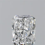 Diamante Naturale Taglio Radiant 1ct VG/EX D VS1 - GIA - 6.52x5.01x3.43mm