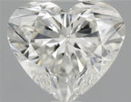 Diamante Naturale Taglio Cuore 1.02ct EX/EX G VVS2 - IGI - 6.07x6.9x4.04mm