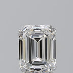 Diamante Naturale Taglio Smeraldo 1.21ct VG/EX F VS1 - GIA - 6.81x5.08x3.54mm