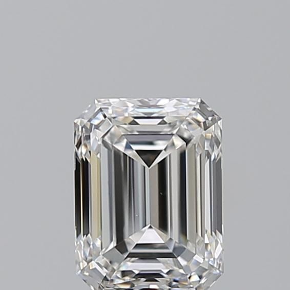Diamante Naturale Taglio Smeraldo 1.21ct VG/EX F VS1 - GIA - 6.81x5.08x3.54mm