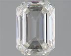 Diamante Naturale Taglio Smeraldo 0.8ct VG/VG J VVS1 - GIA - 4.4x6.3x2.65mm