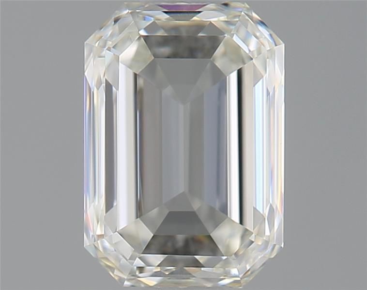 Diamante Naturale Taglio Smeraldo 0.8ct VG/VG J VVS1 - GIA - 4.4x6.3x2.65mm