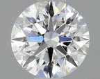 Diamante Naturale Taglio Brillante 0.4ct EX/EX/VG D VS1 - GIA - 4.71x4.68x2.93mm