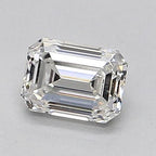 Diamante Naturale Taglio Smeraldo 0.44ct VG/EX G VS2 - GIA - 4.9x3.61x2.47mm