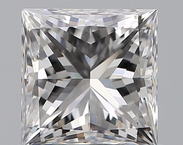 Diamante Naturale Taglio Princess 0.91ct EX/EX D VS1 - GIA - 5.3x5.24x3.84mm