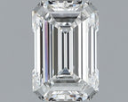 Diamante Naturale Taglio Smeraldo 1.3ct EX/EX F VS2 - GIA - 5.14x7.74x3.33mm