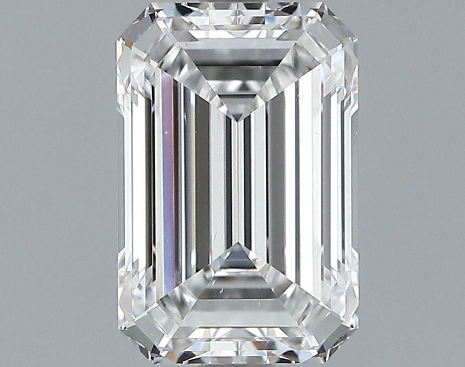 Diamante Naturale Taglio Smeraldo 1.3ct EX/EX F VS2 - GIA - 5.14x7.74x3.33mm