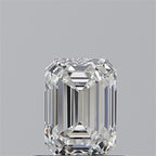Diamante Naturale Taglio Smeraldo 0.8ct VG/EX G VVS1 - GIA - 6.03x4.38x3.08mm