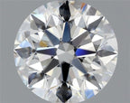 Diamante Naturale Taglio Brillante 1.14ct 3EX F VVS1 - GIA - 6.64x6.6x4.15mm