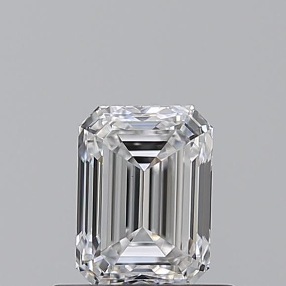 Diamante Naturale Taglio Smeraldo 0.7ct VG/EX D VS1 - GIA - 5.66x4.16x2.94mm