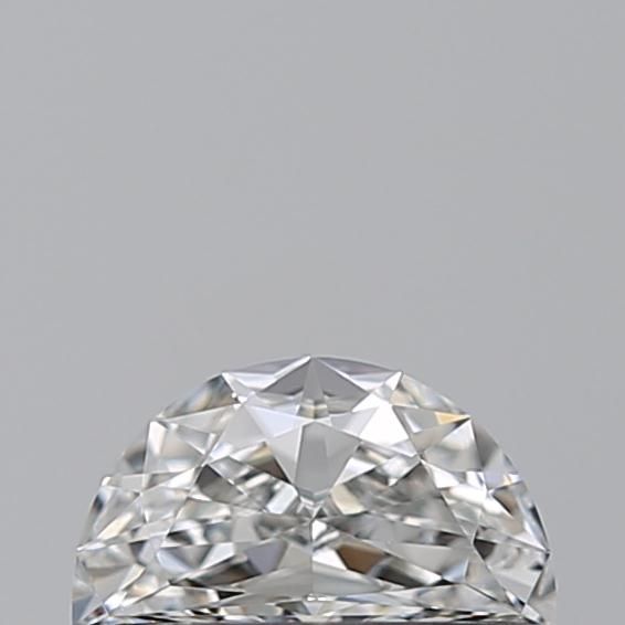 Diamante Naturale Taglio Mezzaluna 0.34ct EX/EX F IF - GIA - 6.13x3.48x2.35mm