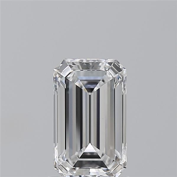 Diamante Naturale Taglio Smeraldo 1.23ct EX/VG D VS1 - GIA - 8.16x4.94x3.09mm