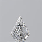 Diamante Naturale Taglio Aquilone 0.38ct EX/VG D VVS2 - GIA - 6.03x4.58x2.53mm