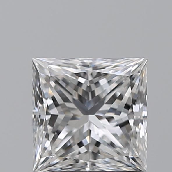 Diamante Naturale Taglio Princess 1.03ct VG/EX E VVS2 - GIA - 5.59x5.54x3.93mm