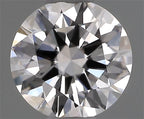 Diamante Taglio Brillante 0.43ct EX/VG/VG F VVS2 - GIA - 5.0x5.03x2.94mm