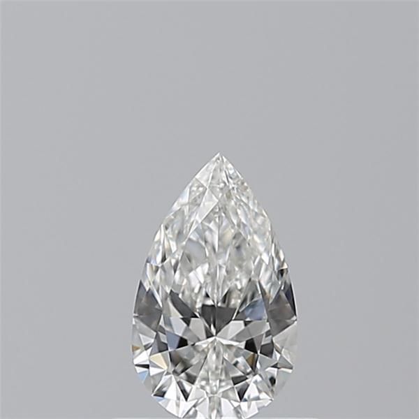 Diamante Naturale Taglio Goccia 0.44ct EX/VG F IF - GIA - 6.95x4.23x2.54mm
