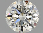 Diamante Naturale Taglio Brillante 1.08ct 3EX J VS1 - GIA - 6.54x6.49x4.09mm