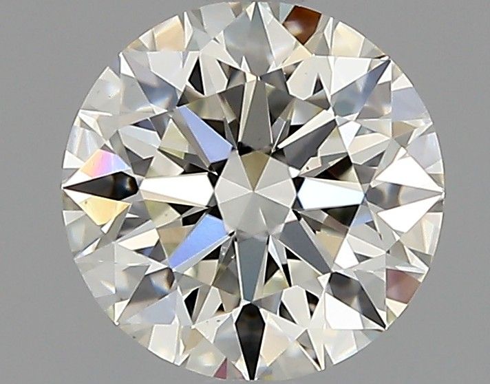 Diamante Naturale Taglio Brillante 1.08ct 3EX J VS1 - GIA - 6.54x6.49x4.09mm