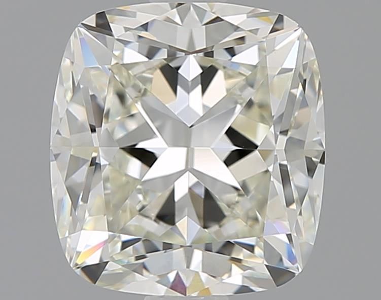 Diamante Taglio Cushion Brillante 1.63ct EX/EX J VVS2 - GIA - 6.79x7.31x4.36mm