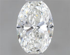 Diamante Naturale Taglio Ovale 0.47ct VG/EX G VVS1 - GIA - 6.32x4.2x2.63mm