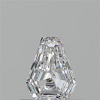 Diamante Naturale Taglio Trapezio 0.3ct VG/EX D VS1 - GIA - 4.93x3.92x2.11mm