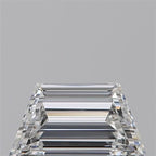 Diamante Naturale Taglio Trapezio 0.42ct EX/VG F VVS2 - GIA - 6.53x3.48x2.19mm