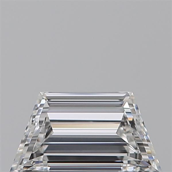 Diamante Naturale Taglio Trapezio 0.42ct EX/VG F VVS2 - GIA - 6.53x3.48x2.19mm