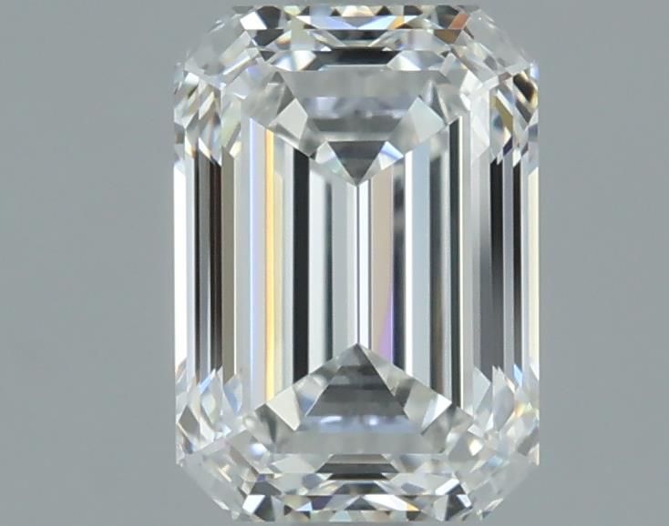 Diamante Naturale Taglio Smeraldo 1.55ct EX/EX G VVS1 - GIA - 7.72x5.43x3.71mm