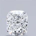 Diamante Taglio Cushion Modificato 1ct VG/EX D VVS1 - GIA - 6.05x5.12x3.73mm