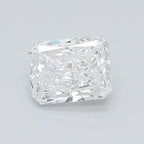 Diamante Naturale Taglio Radiant 0.51ct VG/VG E VS1 - GIA - 5.3x4.11x2.51mm